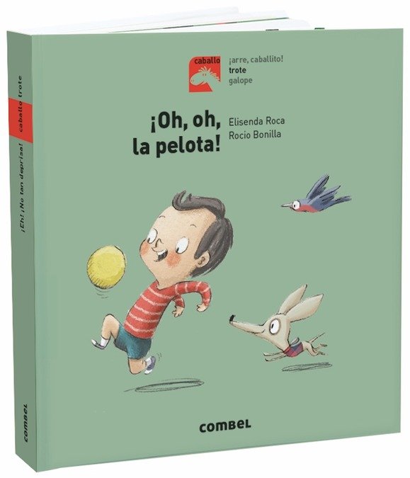 ¡Oh, oh, la pelota!, de Roca, Elisenda | portada del libro