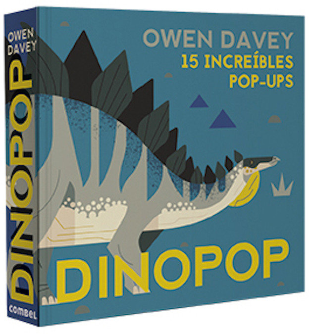 Dinopop. 15 increíbles pop-ups, de Davey | portada del libro