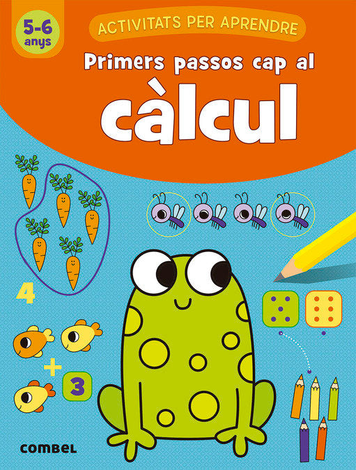 Primers passos cap al càlcul (5-6 anys), de Engelen, Anita | portada del libro