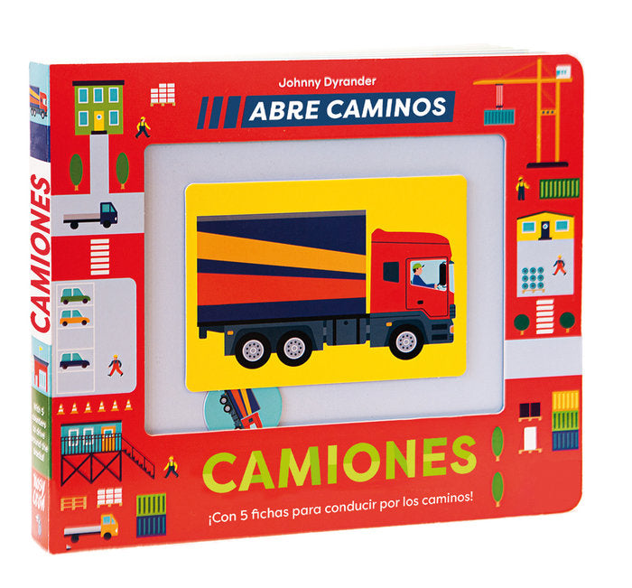 CAMIONES. ABRE CAMINOS, de NOSY CROW | portada del libro