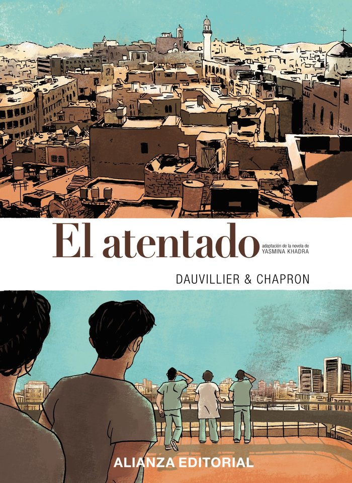 El atentado (cómic), de Khadra, Yasmina | portada del libro