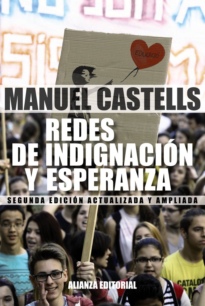Redes de indignación y esperanza, de Castells, Manuel | portada del libro