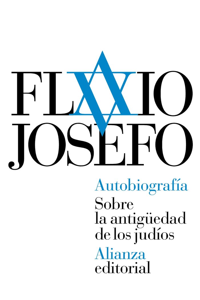 Autobiografía. Sobre la antigüedad de los judíos, de Flavio Josefo | portada del libro