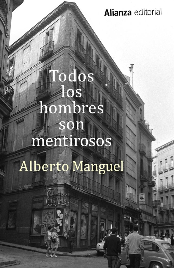 Todos los hombres son mentirosos, de Manguel, Alberto | portada del libro