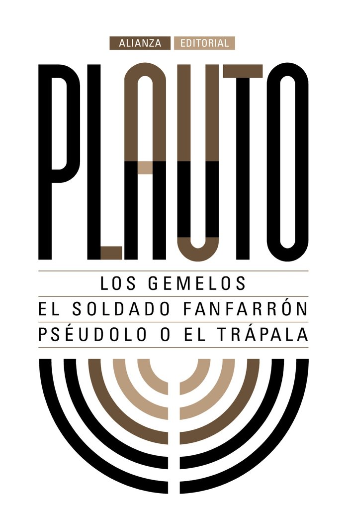 Los gemelos. El soldado fanfarrón. Pséudolo o El trápala, de Plauto | portada del libro