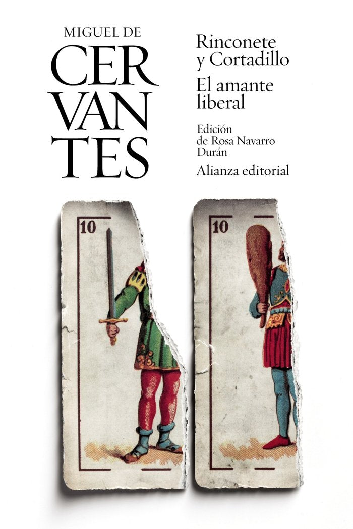 Rinconete y Cortadillo / El amante liberal, de Cervantes, Miguel de | portada del libro