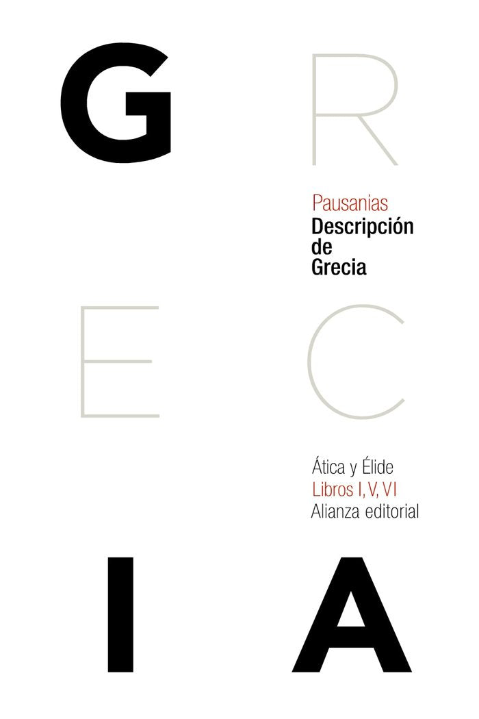 Descripción de Grecia, de Pausanias | portada del libro