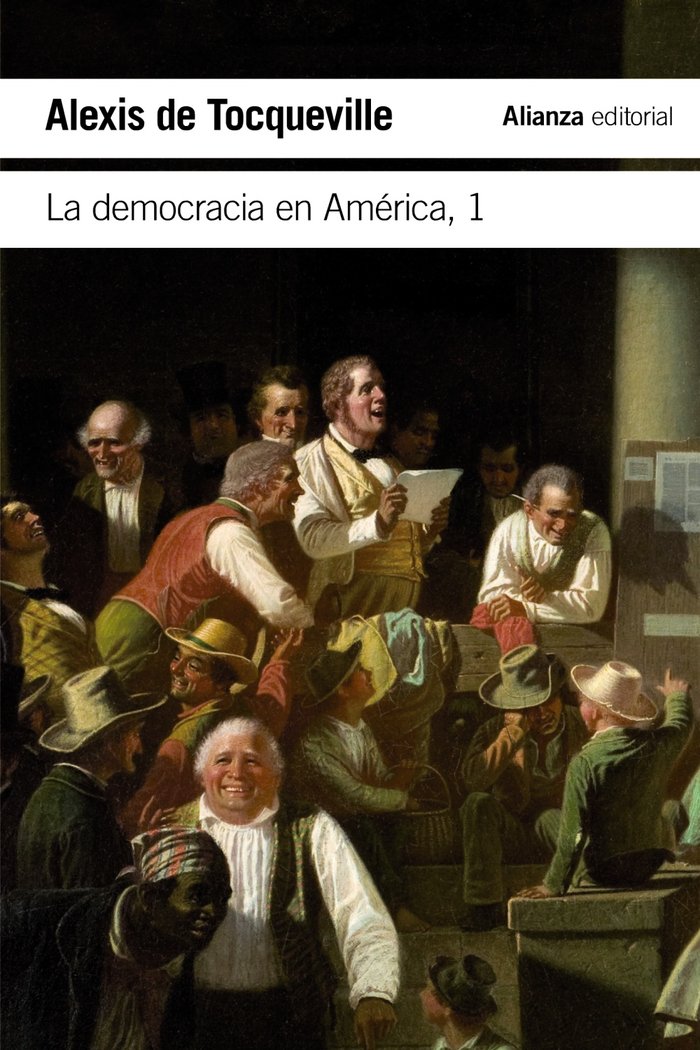 La democracia en América, 1, de Tocqueville, Alexis de | portada del libro