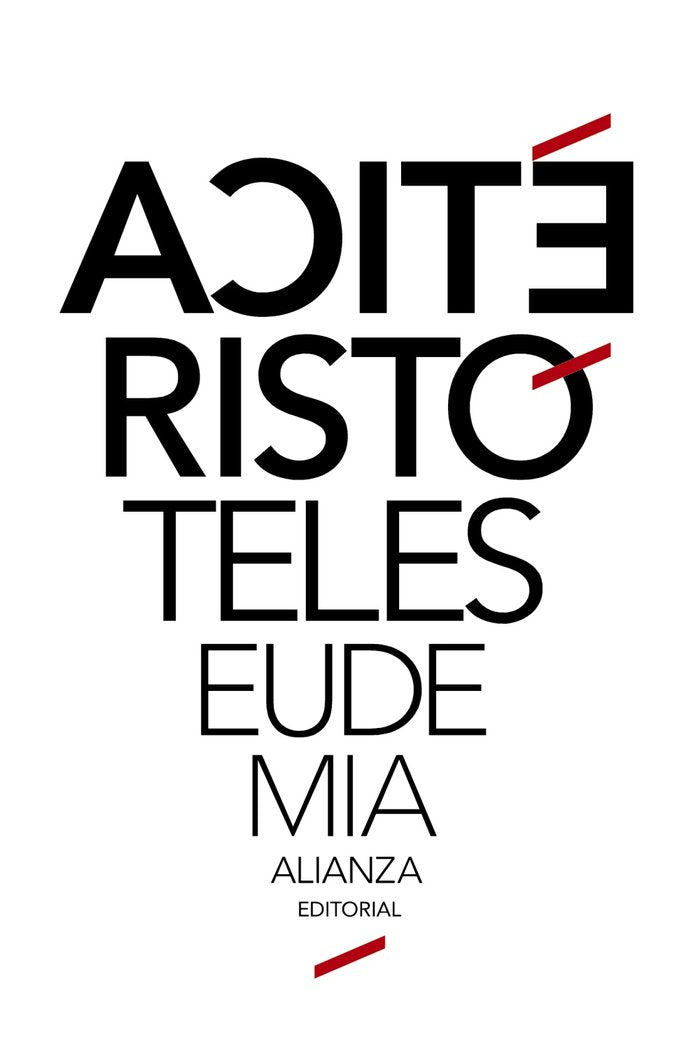 Ética Eudemia, de Aristóteles | portada del libro