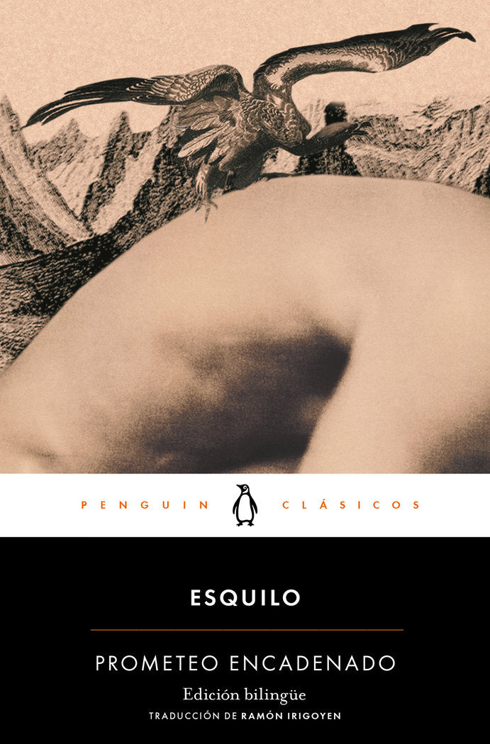 Prometeo encadenado (edición bilingüe), de Esquilo, | portada del libro