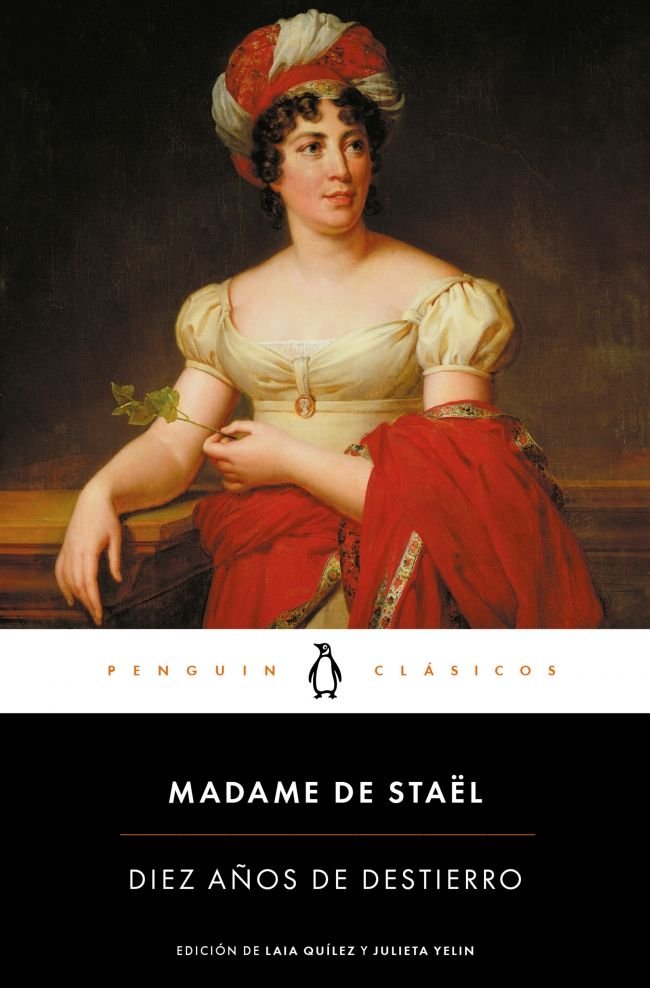 Diez años de destierro, de de Staël, Madame | portada del libro