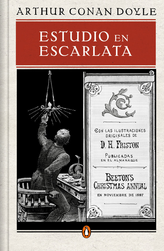 Estudio en escarlata (edición conmemorativa), de Conan Doyle, Sir Arthur | portada del libro