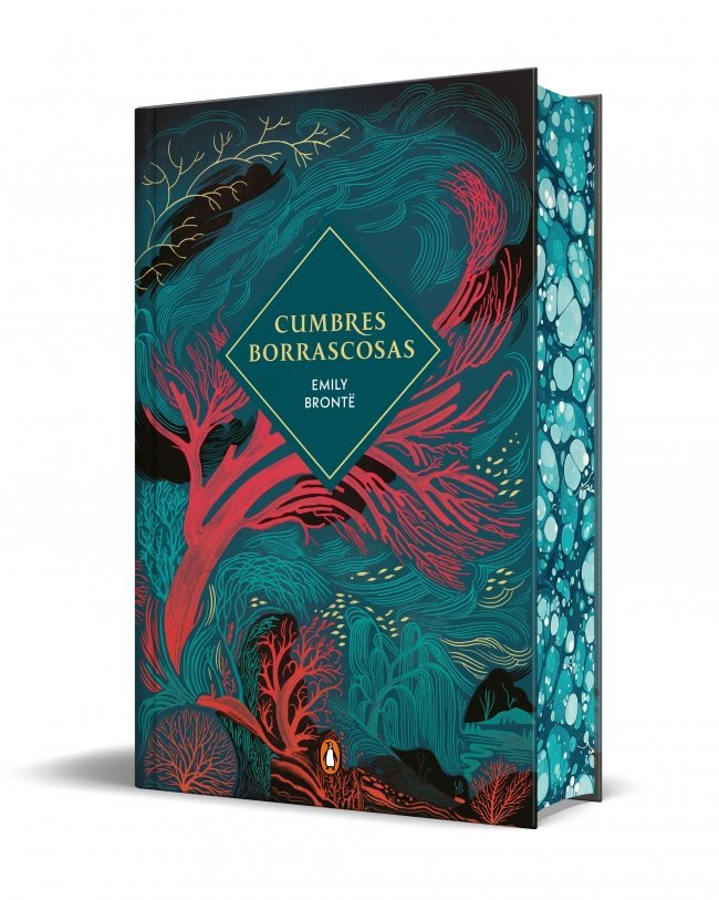 CUMBRES BORRASCOSAS EDICION LIMITADA CON CANTOS TINTADOS, de EMILY BRONTE | portada del libro
