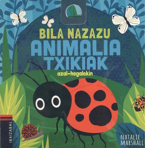Animalia txikiak, de Marshall | portada del libro