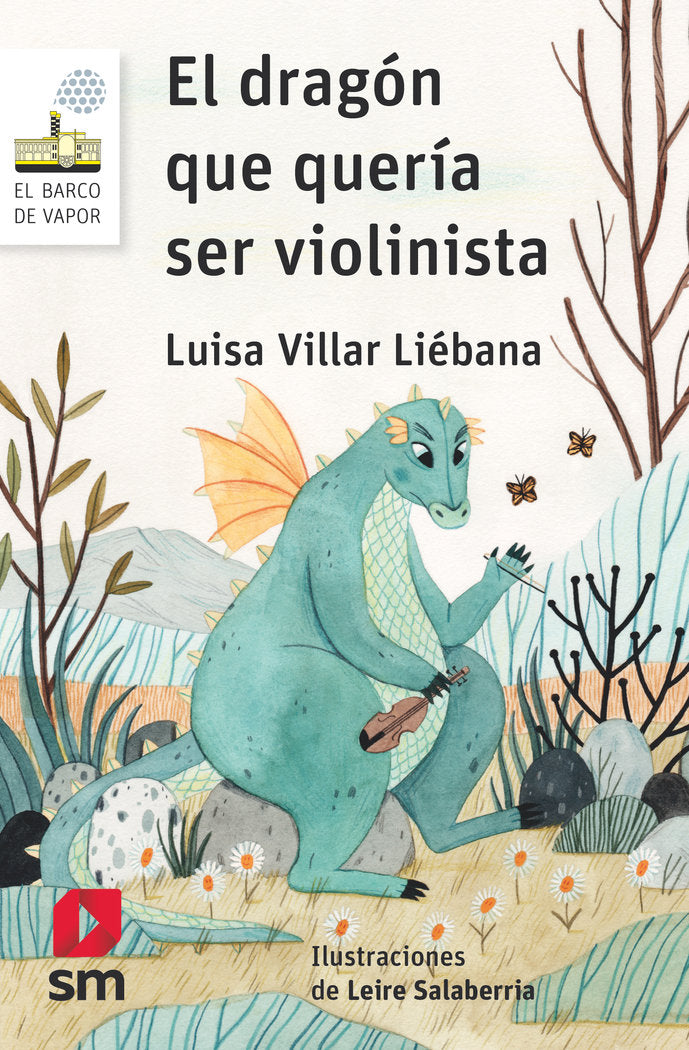 El dragón que quería ser violinista, de Villar Liébana, Luisa | portada del libro