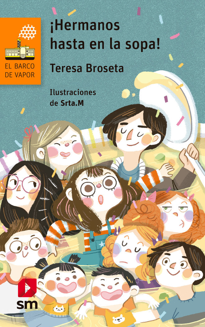¡Hermanos hasta en la sopa!, de Broseta, Teresa | portada del libro