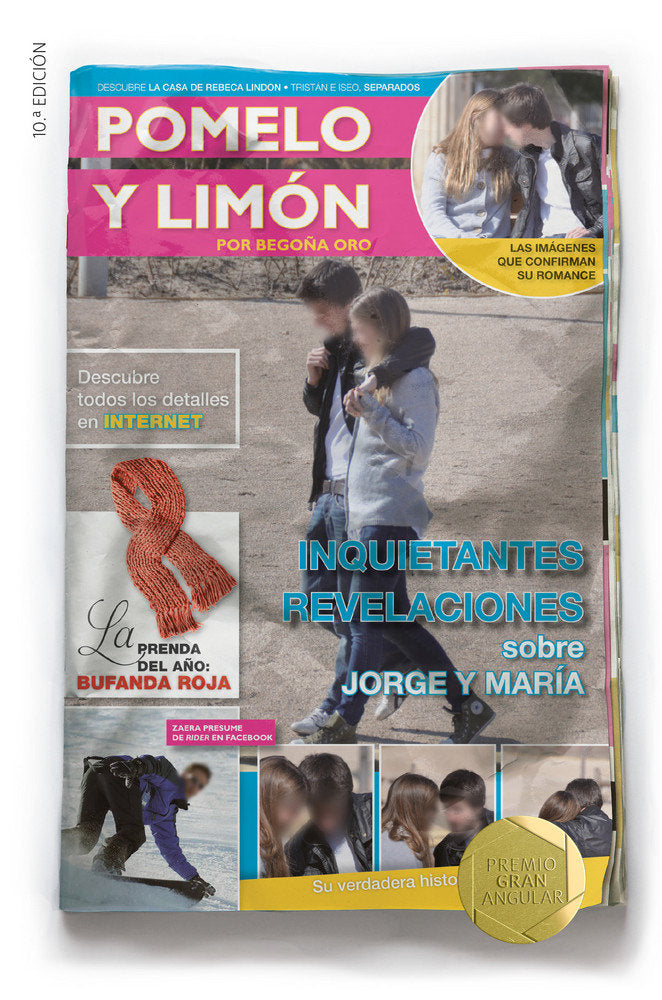 Pomelo y limón, de Oro Pradera, Begon~a | portada del libro