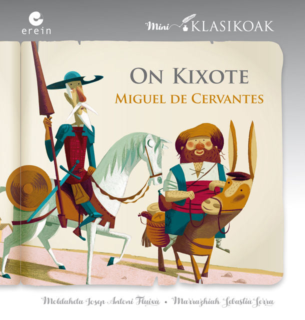 ON KIXOTE, de MIGUEL DE CERVANTES | portada del libro