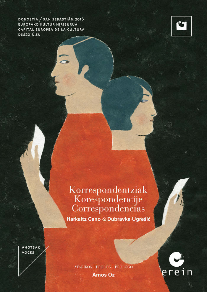 Korrespondentziak / Korrespondencije / Correspondencias, de Harkaitz Cano | portada del libro
