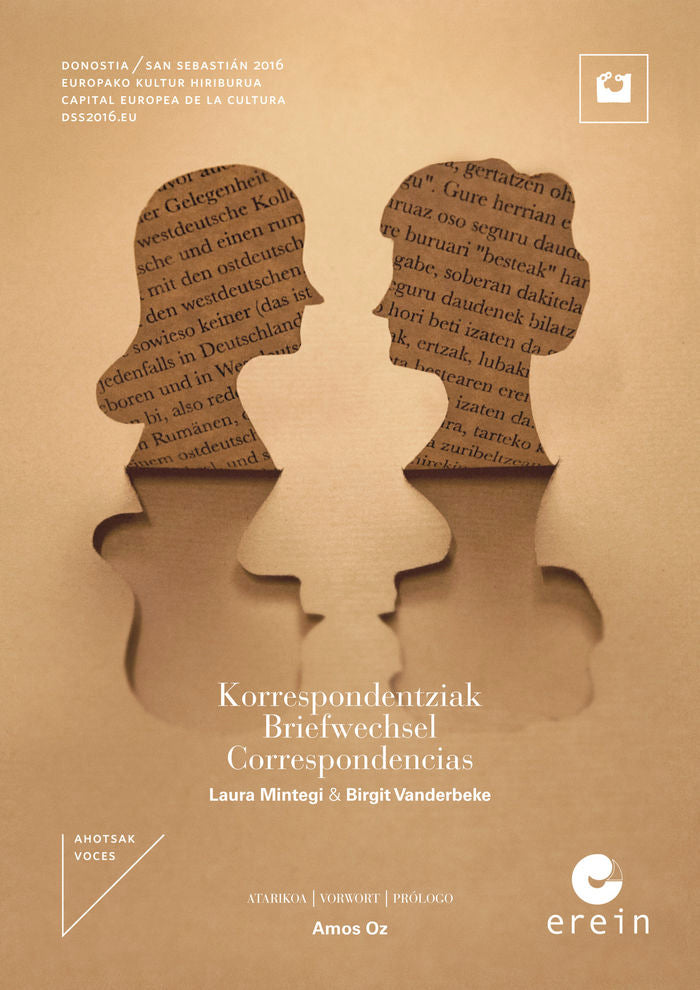Korrespondentziak / Briefwechsel / Correspondencias, de Laura Mintegi | portada del libro