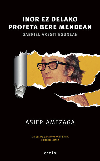 Inor ez delako profeta bere mendean, de ASIER AMEZAGA | portada del libro