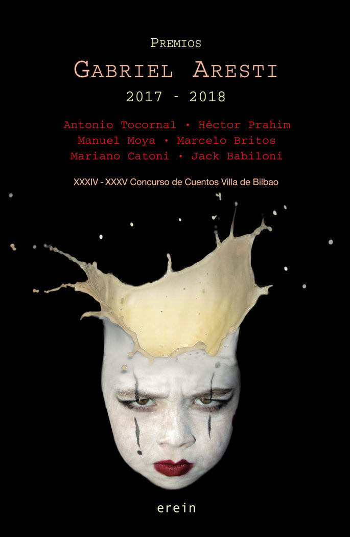 Premios Gabriel Aresti 2017-2018, de Antonio Tocornal | portada del libro