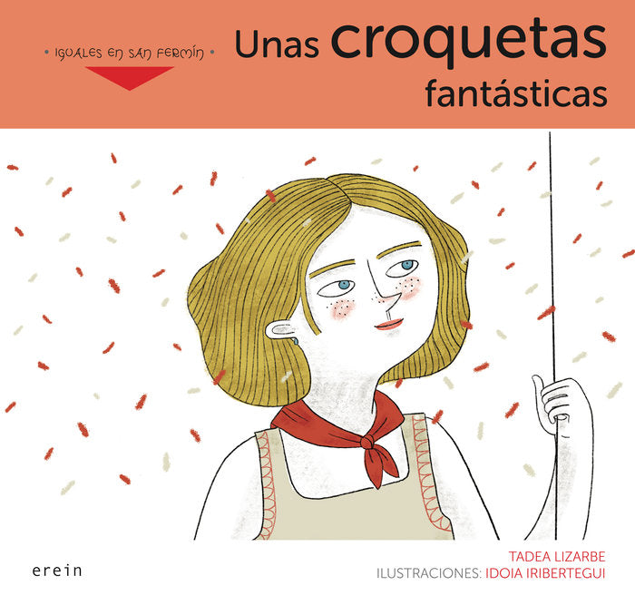 UNAS CROQUETAS FANTASTICAS, de LIZARBE, TADEA | portada del libro