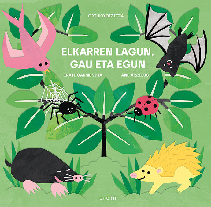 Elkarren lagun, gau eta egun, de IRATI, GARMENDIA ARAMBURU | portada del libro