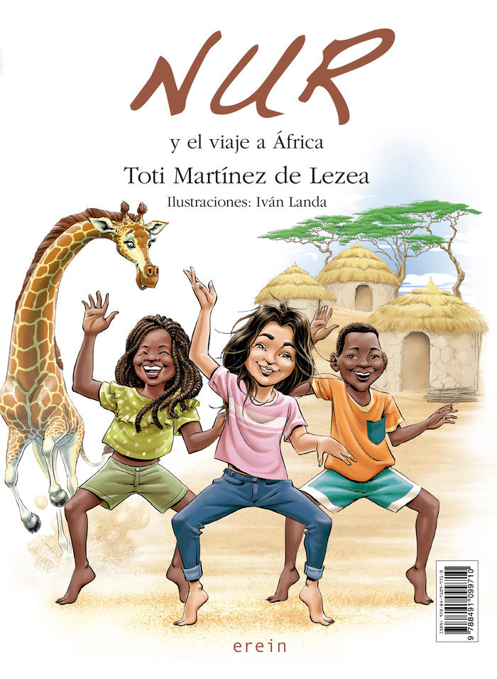 NUR Y EL VIAJE A AFRICA, de MARTINEZ DE LEZEA, TOTI | portada del libro
