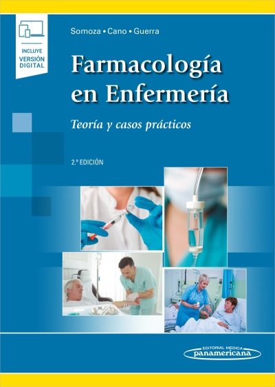Farmacología en Enfermería+versión digital, de Somoza Hernández | portada del libro