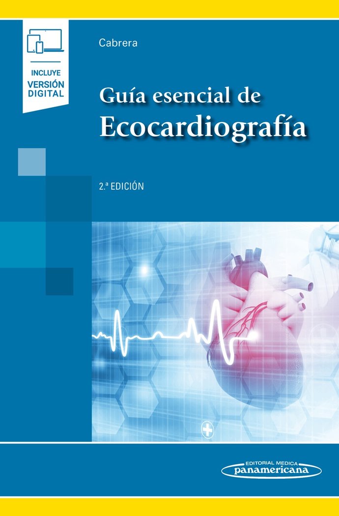 Guía Esencial de Ecocardiografía, de Fernando Cabrera Bueno | portada del libro