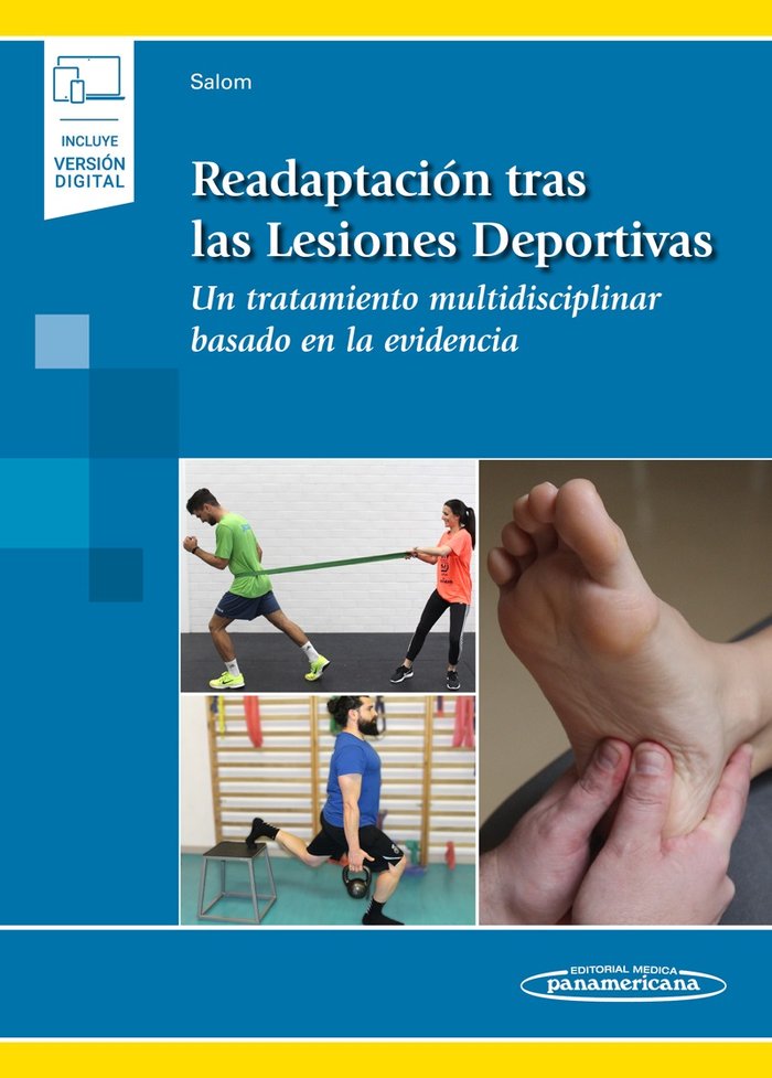 Readaptación tras las Lesiones Deportivas (incluye versión digital), de Salom Moreno | portada del libro