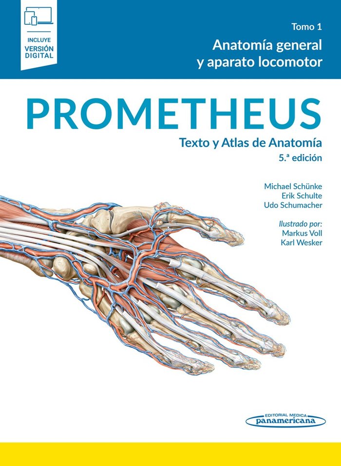 PROMETHEUS TEXTO Y ATLAS DE ANATOMIA, de PROMETHEUS | portada del libro