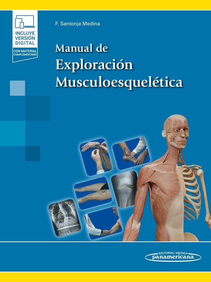 MANUAL DE EXPLORACION MUSCULOESQUELETICA, de SANTONJA | portada del libro