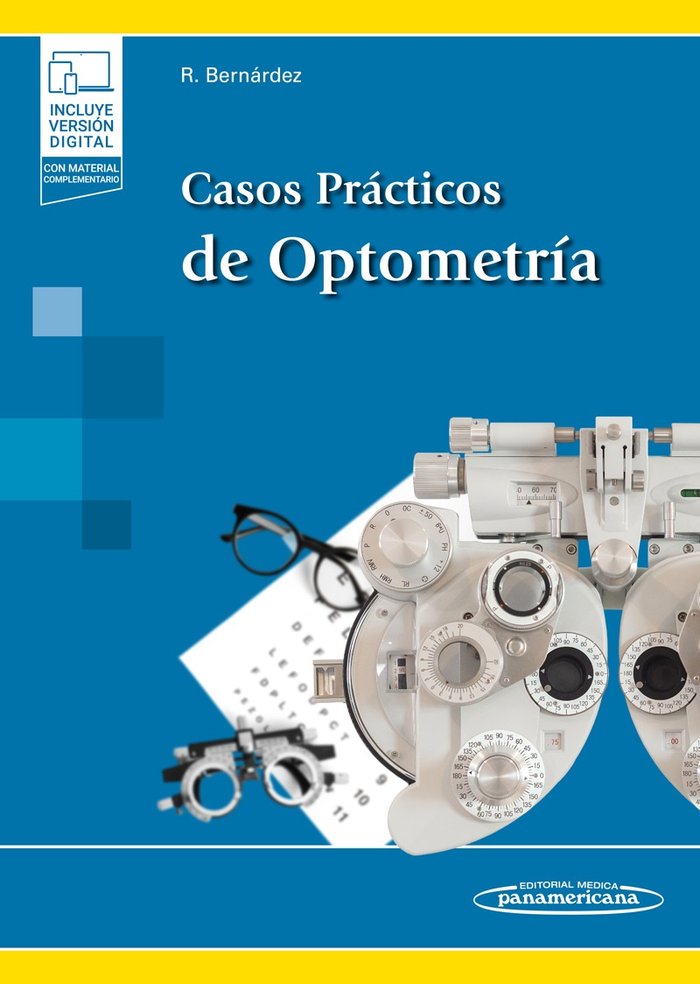 CASOS PRACTICOS DE OPTOMETRIA, de BERNARDEZ | portada del libro