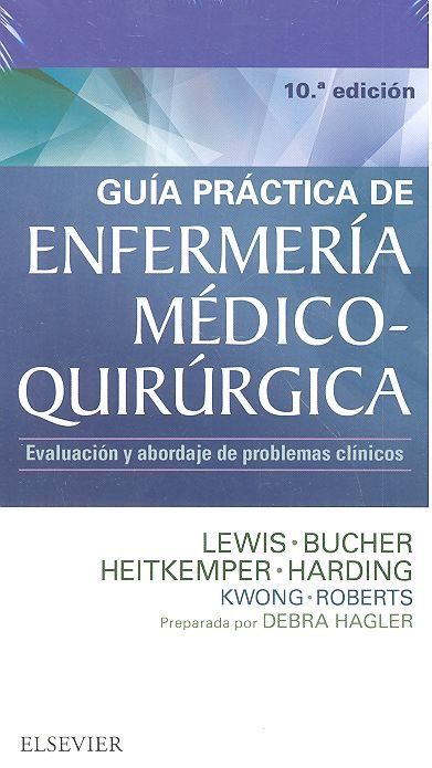 Guía práctica de Enfermería médico-quirúrgica (10ª ed.), de Lewis, Sharon M. | portada del libro