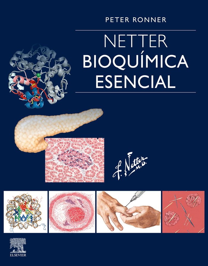 Netter. Bioquímica esencial, de Ronner, Peter | portada del libro