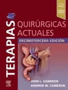 Terapias quirúrgicas actuales, de CAMERON,J L | portada del libro