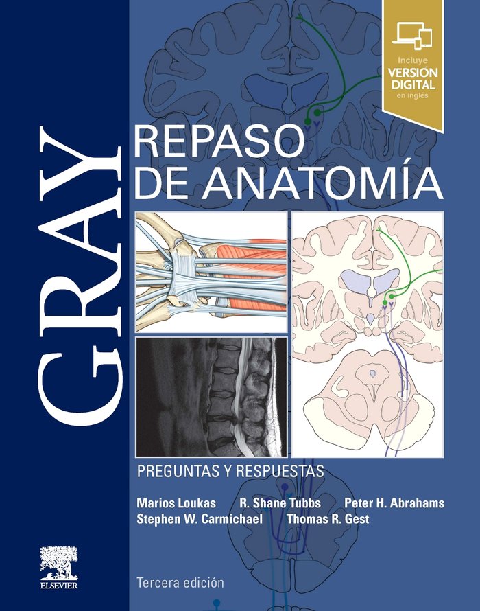 GRAY REPASO DE ANATOMIA, de LOUKAS, MARIOS | portada del libro