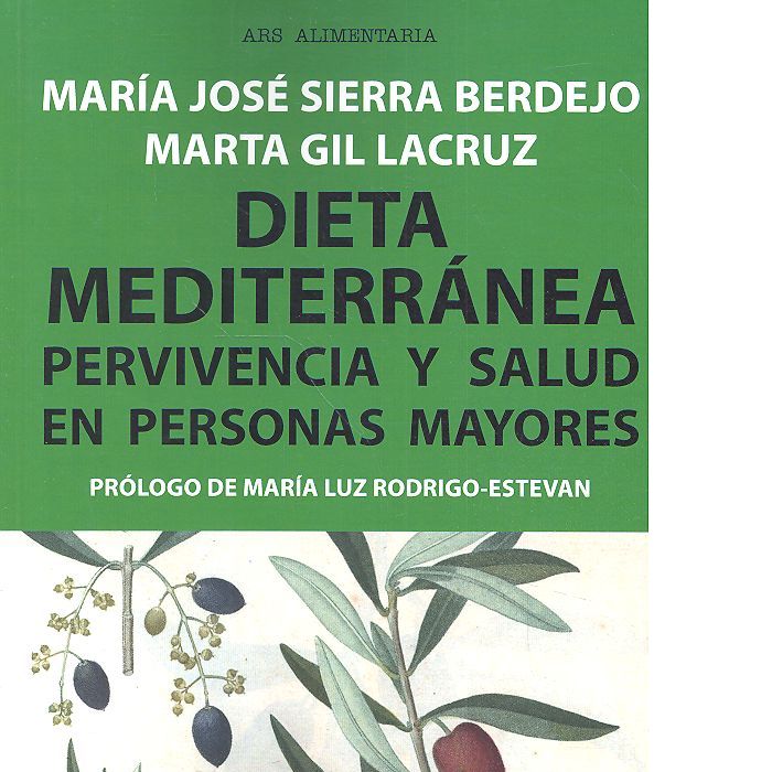 Dieta mediterránea, de Sierra Berdejo, María José | portada del libro
