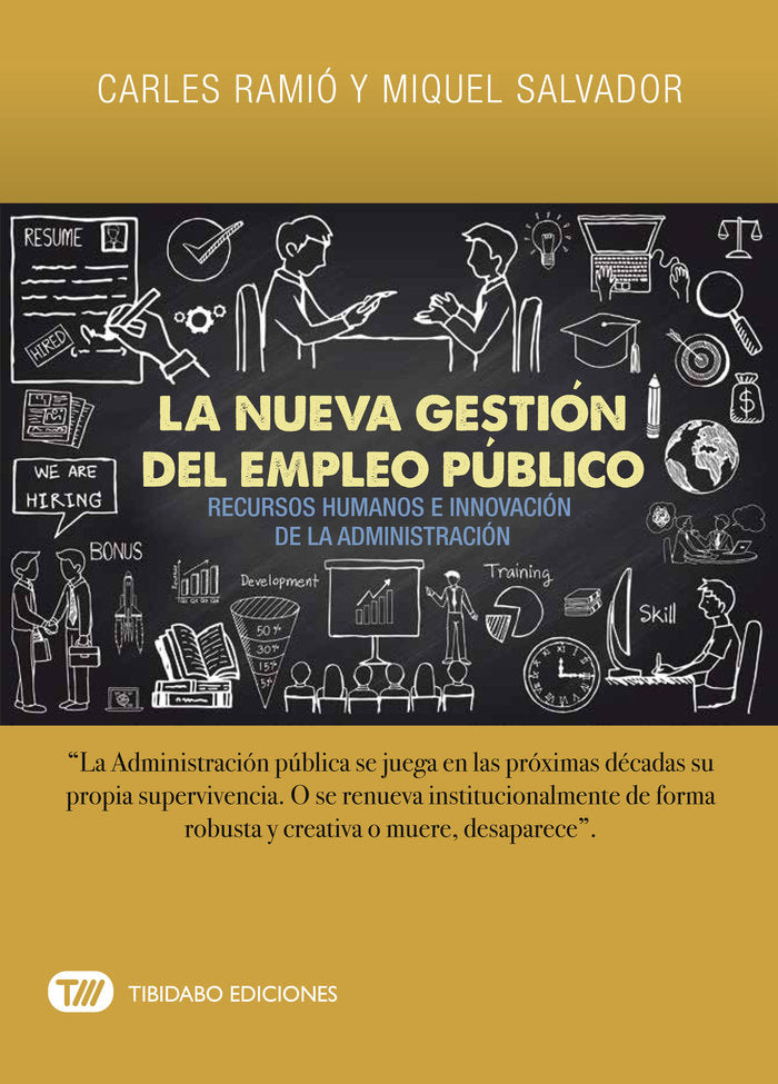 La nueva gestión del empleo público, de Ramió, Carles | portada del libro