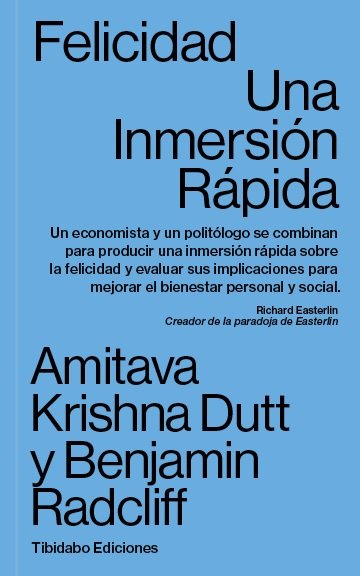 Felicidad, de Dutt, Amitava Krishna | portada del libro