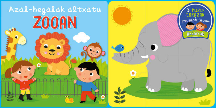 NIÑOS ESPABILADOS - EN EL ZOO | portada del libro
