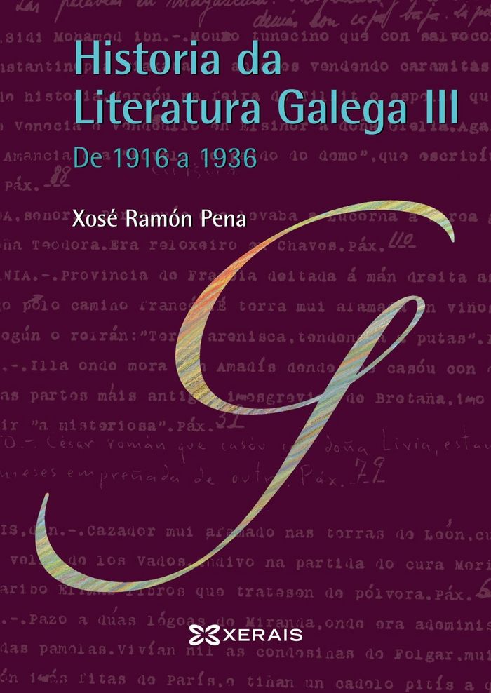 Historia da Literatura Galega III, de Pena, Xosé Ramón | portada del libro