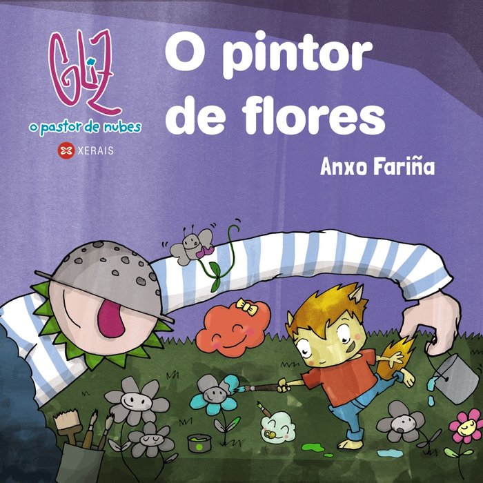 O pintor de flores, de Fariña, Anxo | portada del libro