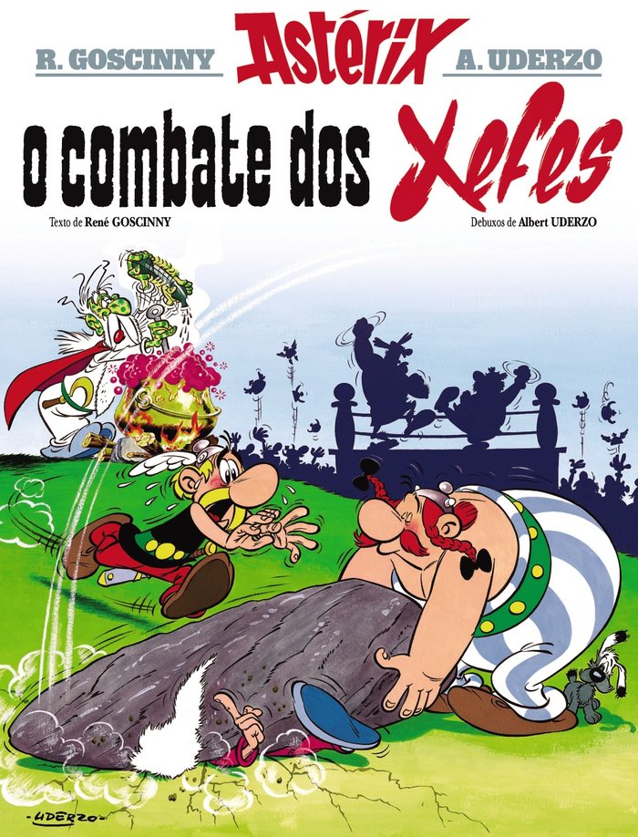 Astérix. O combate dos xefes, de Goscinny, René | portada del libro