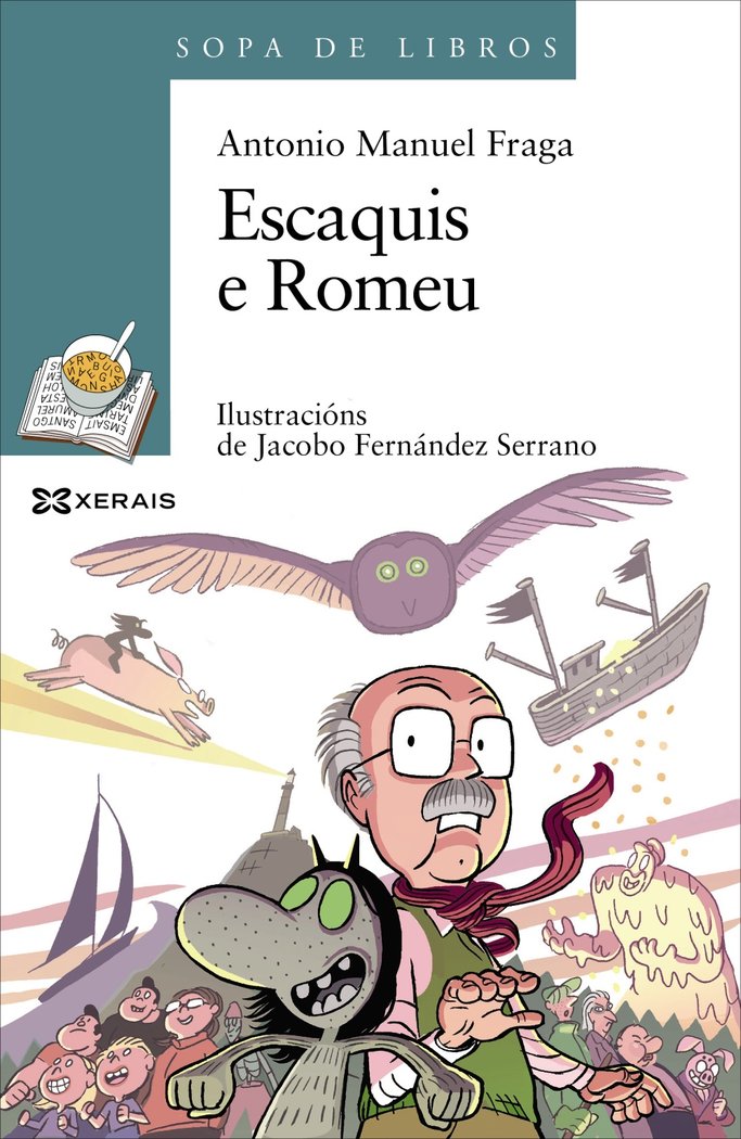 Escaquis e Romeu, de Fraga, Antonio Manuel | portada del libro