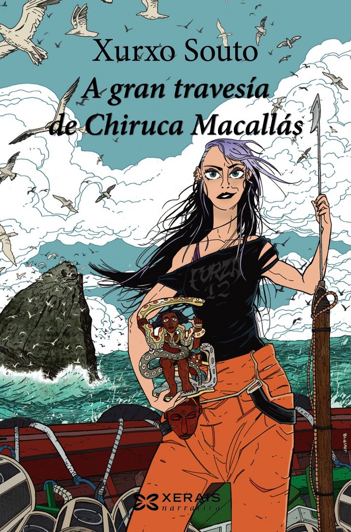 A gran travesía de Chiruca Macallás, de Souto, Xurxo | portada del libro