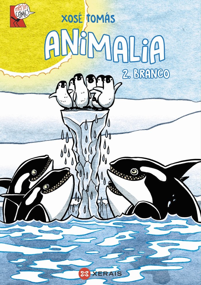 Animalia 2. Branco, de Xosé Tomás | portada del libro