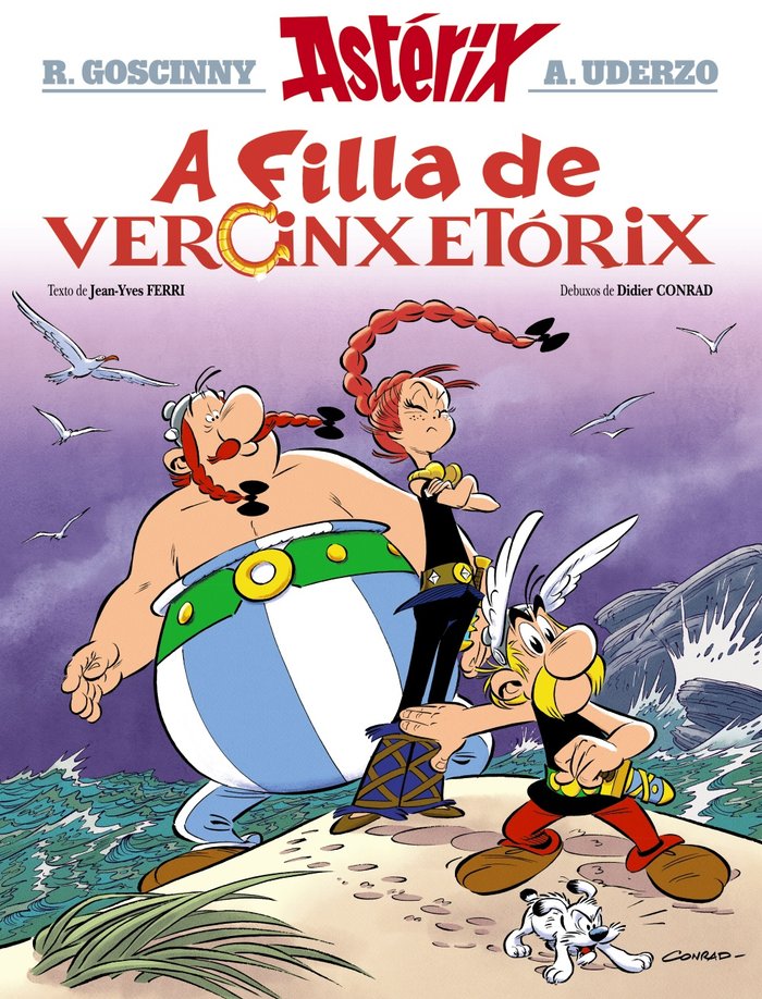 Astérix: A filla de Vercinxetórix, de Goscinny, René | portada del libro